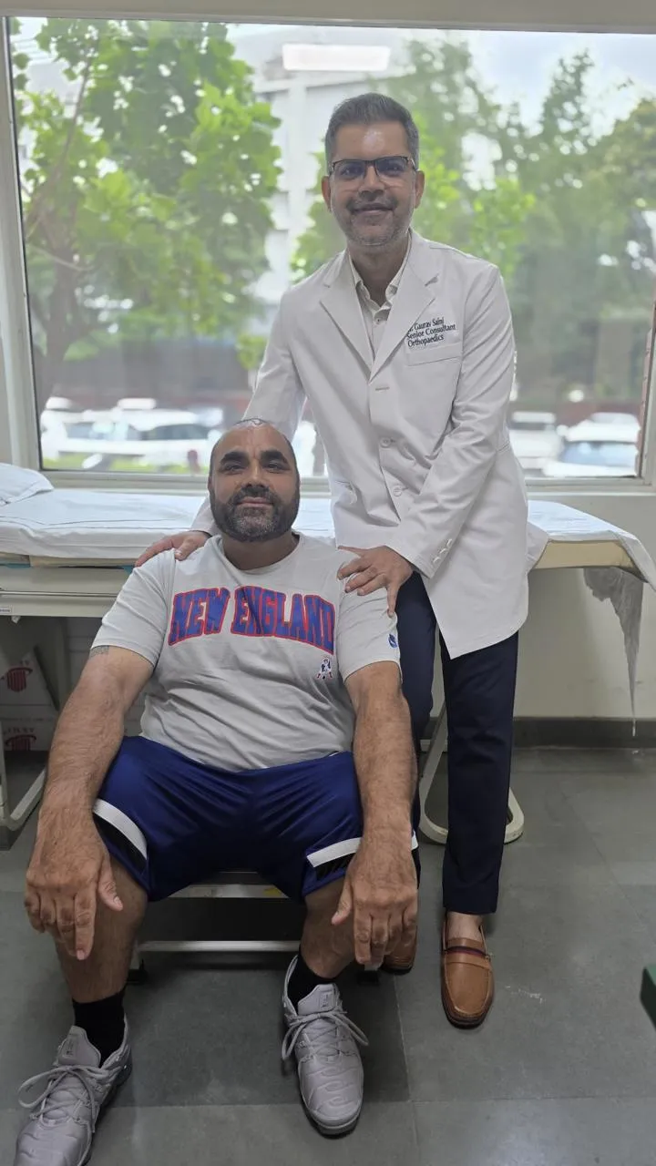Rahul Verma - Robotic Hip Replacement Recovery